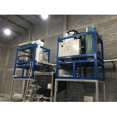 Máquina Fabricadora De Hielo En Tubos 10 Toneladas Diarias