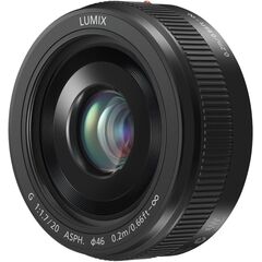 Panasonic LUMIX G 20mm F/1.7 II ASPH