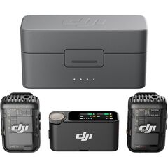 DJI Mic 2 Wireless kit de microfono (2 TX + 1 RX + Charging Case)