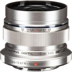 Olympus M.Zuiko ED 12mm f/2.0 (Silver)