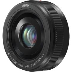 Panasonic LUMIX G 20mm F/1.7 II ASPH