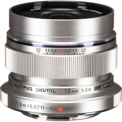 Olympus M.Zuiko ED 12mm f/2.0 (Silver)