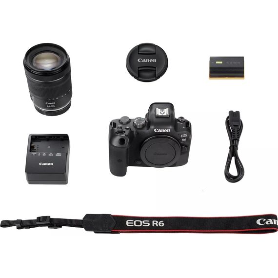 Canon EOS R6 Mark II with RF 24-105mm f/4L IS USM