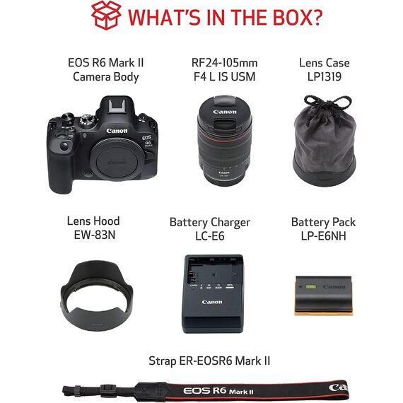 Canon EOS R6 Mark II with RF 24-105mm f/4L IS USM