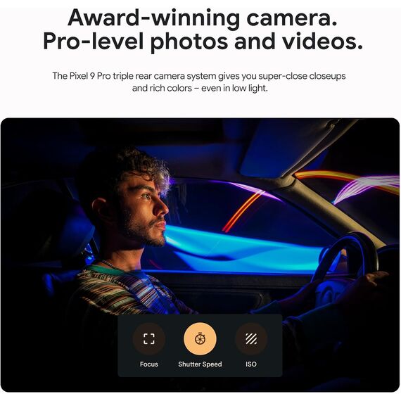 Google Pixel 9 Pro - 256gb + 16gb