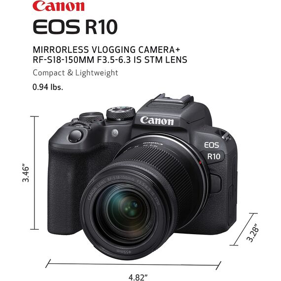 Canon EOS R10 Kit RF 18-150mm