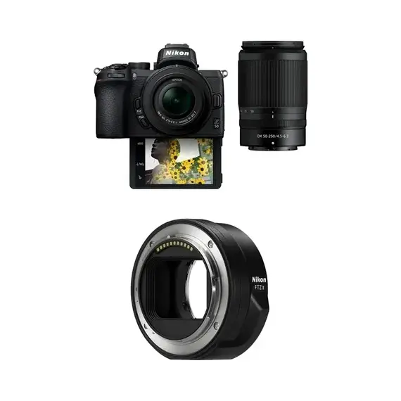 Nikon Z50 Twin Kit + FTZ II