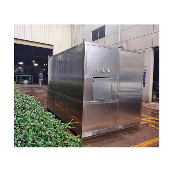 Máquina Fabricadora De Hielo En Cubos 15 Toneladas Diarias