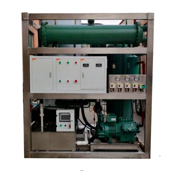 Máquina Fabricadora De Hielo En Tubos 3 Toneladas Diarias