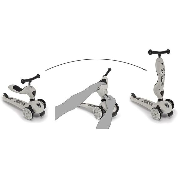 Scoot & Ride Scooter Ajustable 2 en 1 de 1 a 5 años