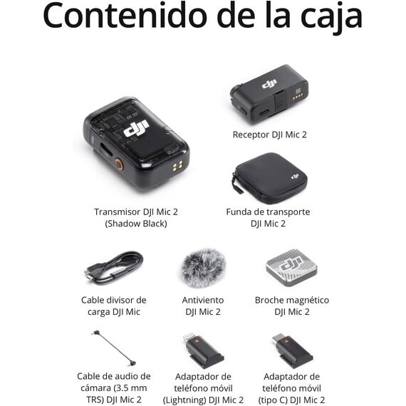 DJI Mic 2 (1 TX + 1 RX)