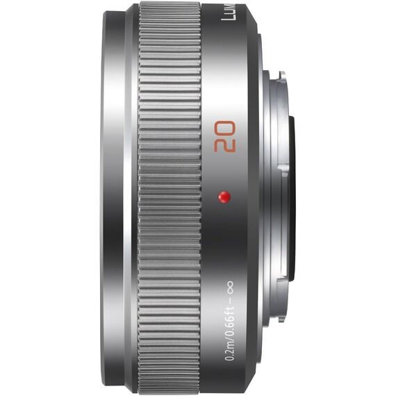 Panasonic LUMIX G 20mm F/1.7 II ASPH Plata HH020A