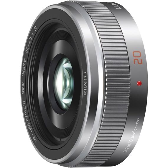 Panasonic LUMIX G 20mm F/1.7 II ASPH Plata HH020A