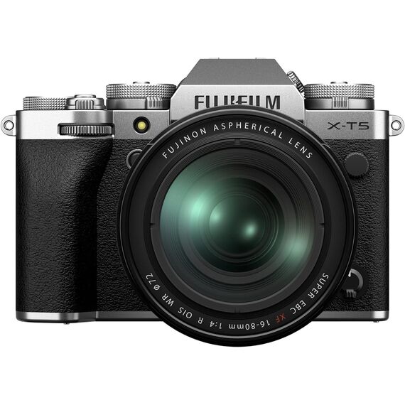 Fujifilm X-T5 Kit with 16-80mm (Plata)