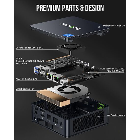 Mini PC GMKtec Nucbox K7 Plus