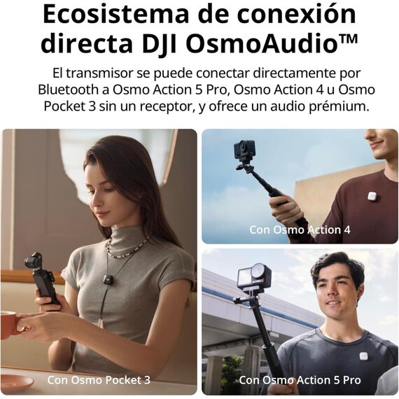 DJI Mic Mini (2 TX + 1 RX + Estuche)