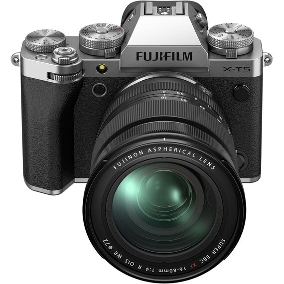 Fujifilm X-T5 Kit with 16-80mm (Plata)