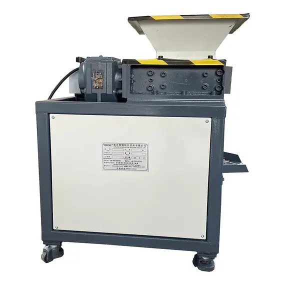 Trituradora de Doble Eje para Desechos Industriales