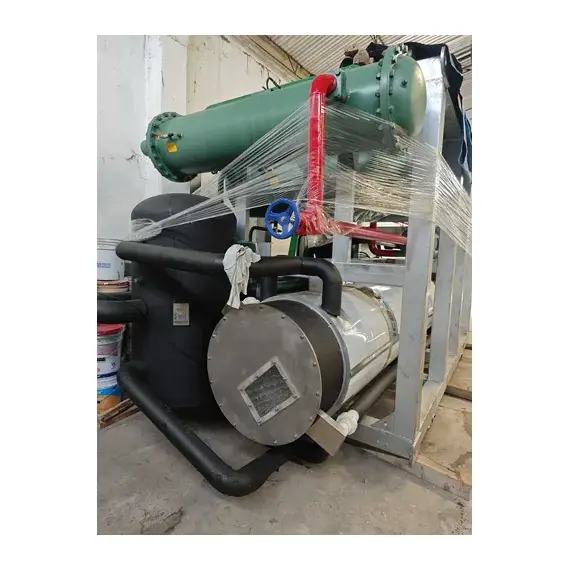 Máquina Fabricadora De Hielo En Tubos 20 Toneladas Diarias