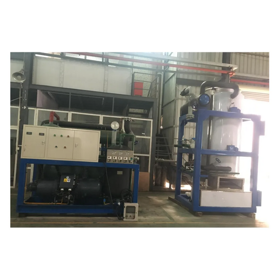 Máquina Fabricadora De Hielo En Tubos 40 Toneladas Diarias