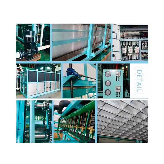 Máquina Fabricadora De Hielo En Bloques 20 Toneladas Diarias