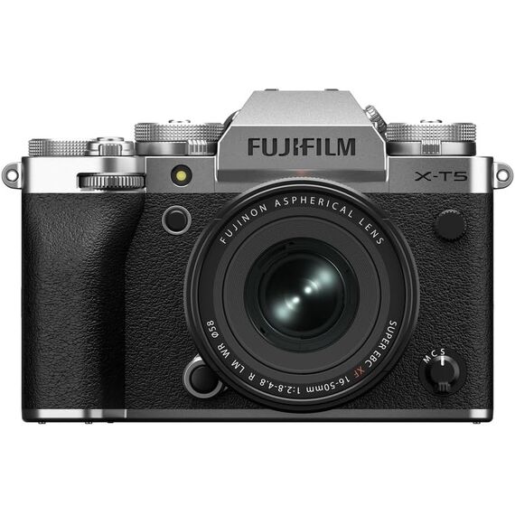 Fujifilm X-T5 Kit with XF 16-50mm F/2.8-4.8 lens (Silver)