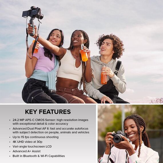 Canon EOS R50 Cuerpo (Negro)