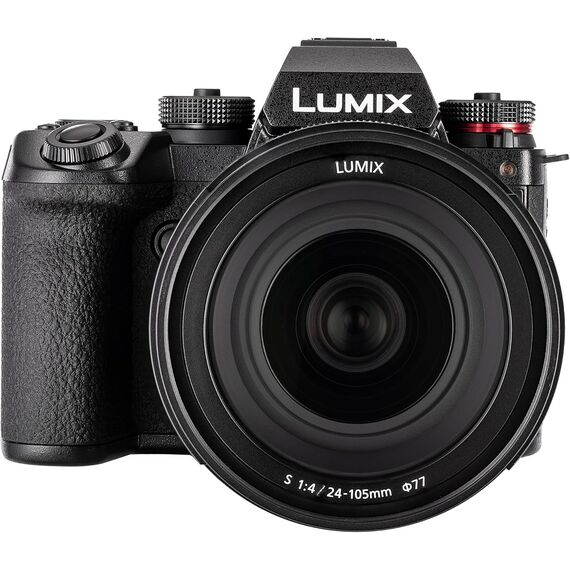Panasonic Lumix DC-S1M2 Kit (S 24-105mm F4) (DC-S1M2M) (Negro)