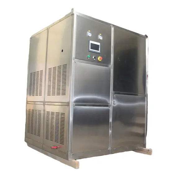 Máquina Fabricadora De 2 Toneladas De Hielo En Cubo