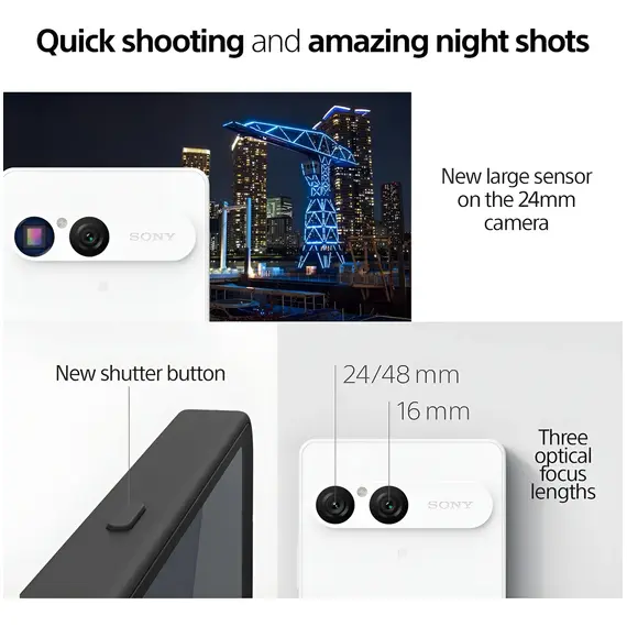 Sony Xperia 10 VII (128 GB + 8GB, Blanco)