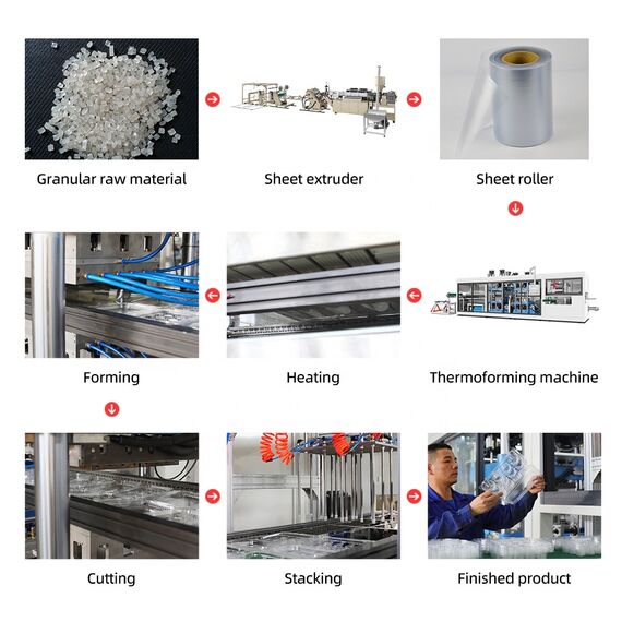 Máquina Termoformadora Automática TTF-700A