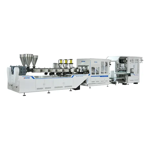 Máquina Termoformadora Automática XFeng Alta Productividad