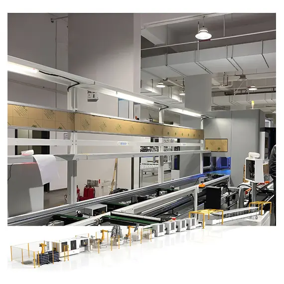 Línea de Ensamblaje de Baterías para Automóviles