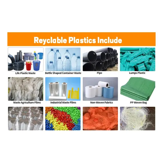 Granuladora Industrial De Plástico Para Reciclaje Residuos