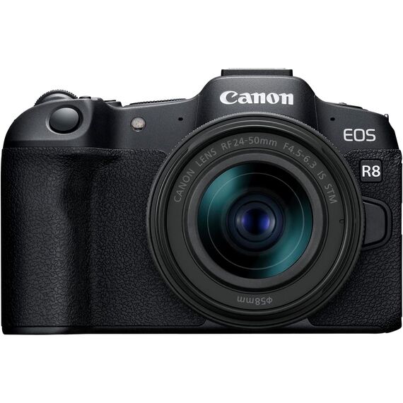 Canon EOS R8 with RF 24-50