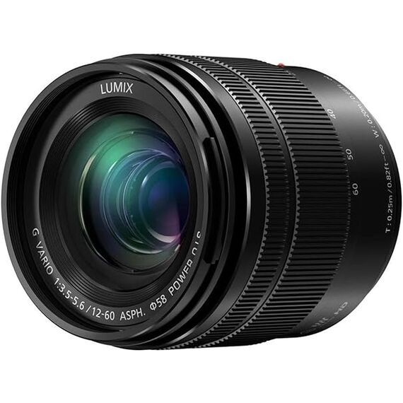 Panasonic Lumix G Vario 12-60mm f/3.5-5.6 ASPH. POWER O.I.S. Lens (H-FS12060)
