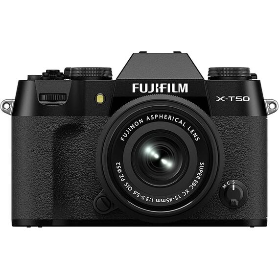 Fujifilm X-T50 Mirrorless Camera with XC 15-45mm