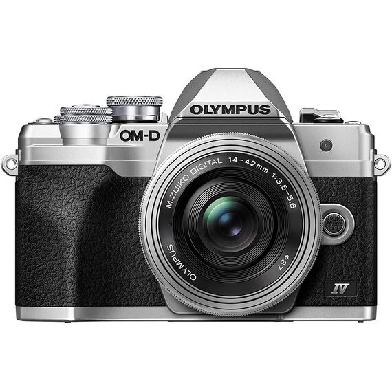 Olympus OM-D E-M10 Mark IV Kit (Silver)