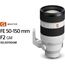 Sony FE 50-150mm F/2 GM (SEL50150GM)